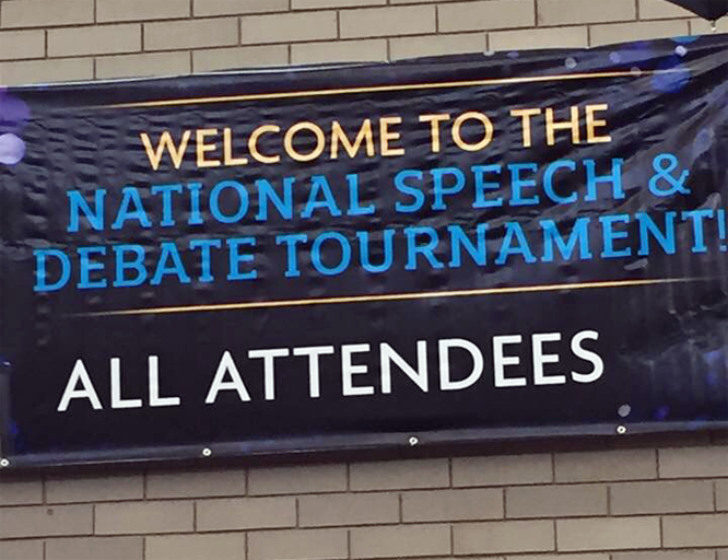 2016 NATIONAL SPEECH & DEBATE ASSOCIATION (NSDA)