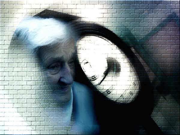 [A picture of an old lady and a clock. Photo Credit to PxHere]