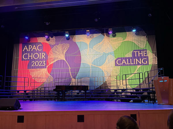 [APAC Choir 2023: The Calling Opening Ceremony. Photo Credit to Kate Han]