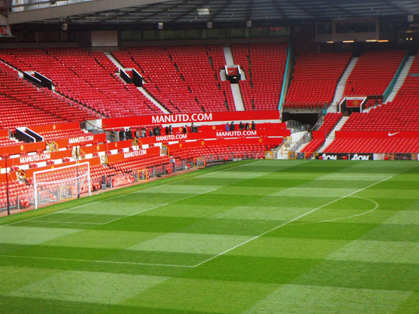 [Manchester United stadium. Photo credit to Pixabay]