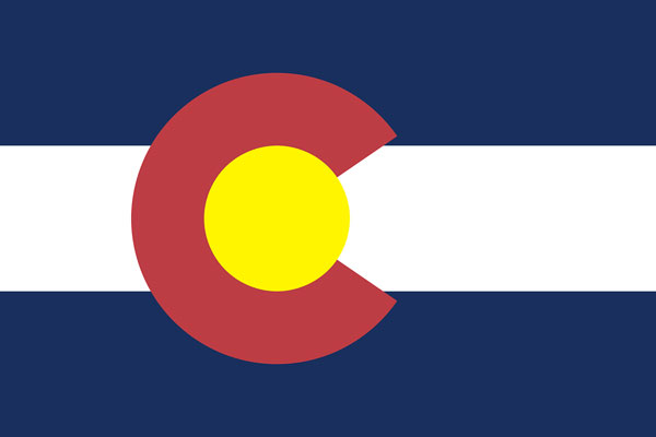 [Colorado state flag. Image Credit to Pixabay]