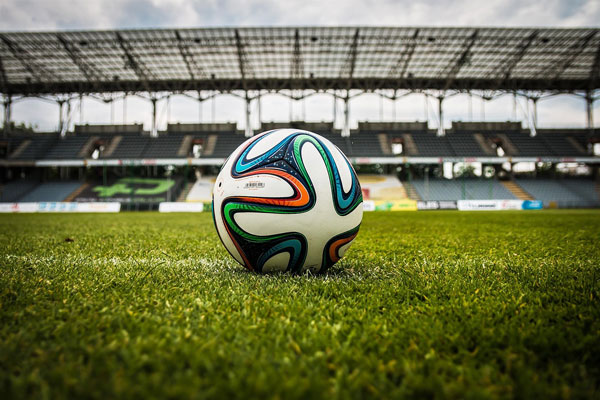 [A soccer ball. Photo credit to Pixabay]