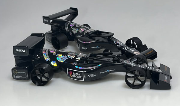 Stem Racing Model Block DriftX Racing, a Korean national team, participates in Aramco STEM ...